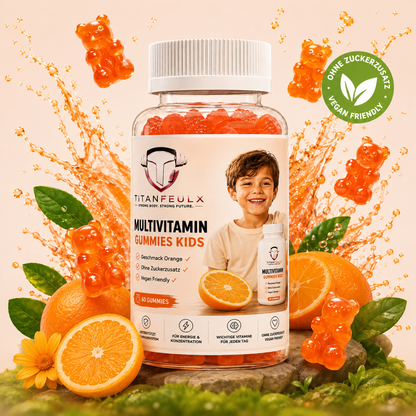 Multivitamin Gummies Kids - Orange - 60 vegane Gummies