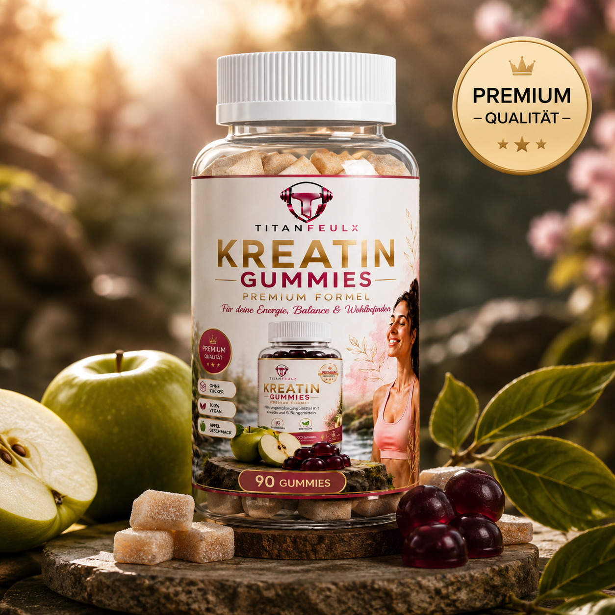 {{ Kreatin Gummies - 90 Stk. }} | TitanFeulX.