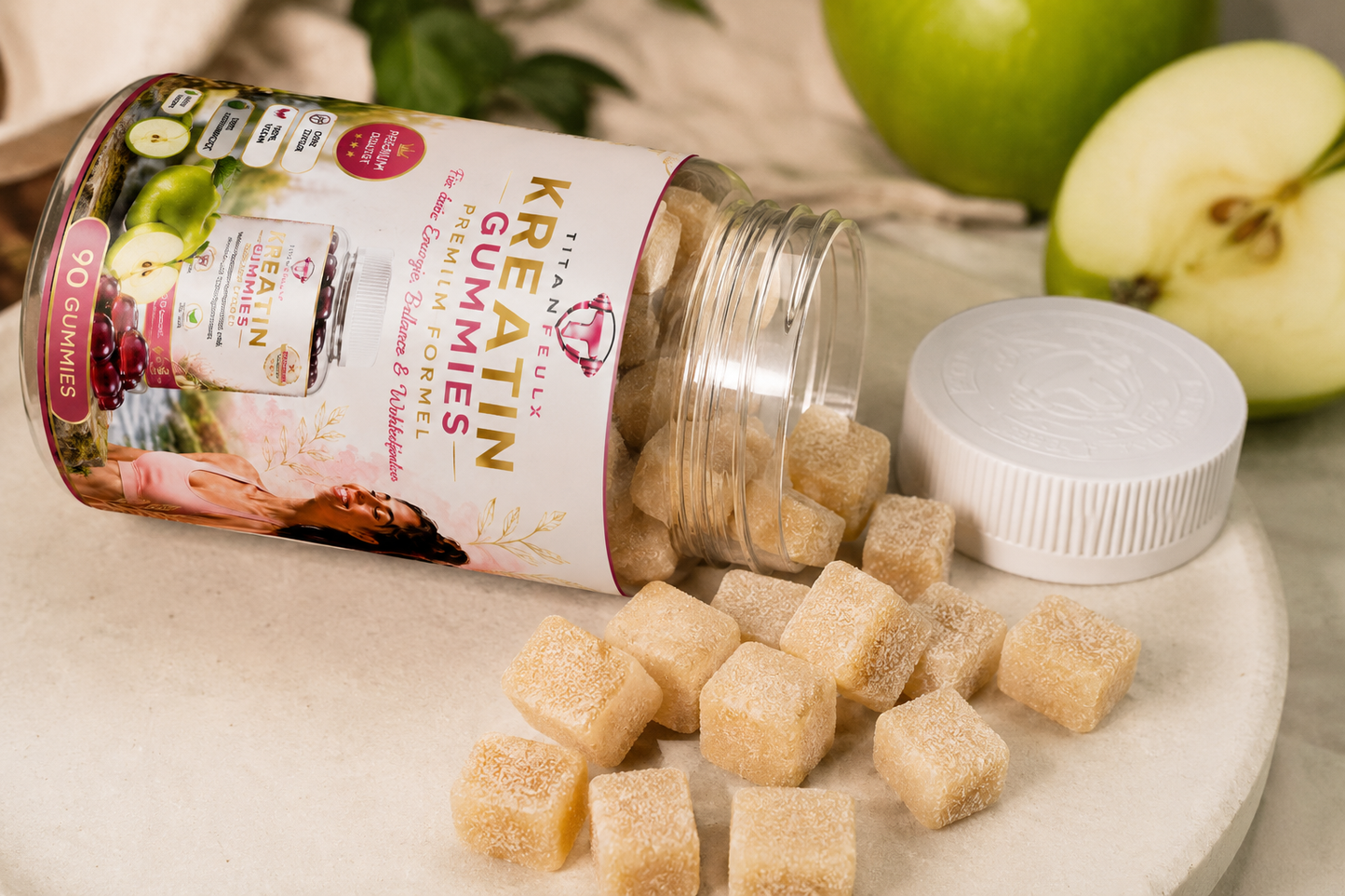 {{ Kreatin Gummies - 90 Stk. }} | TitanFeulX.