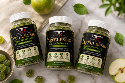 {{ Apfelessig + C + B6 + Chrom Gummies - 60 Stk }} | TitanFeulX.