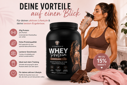 Premium Whey Protein Schokolade